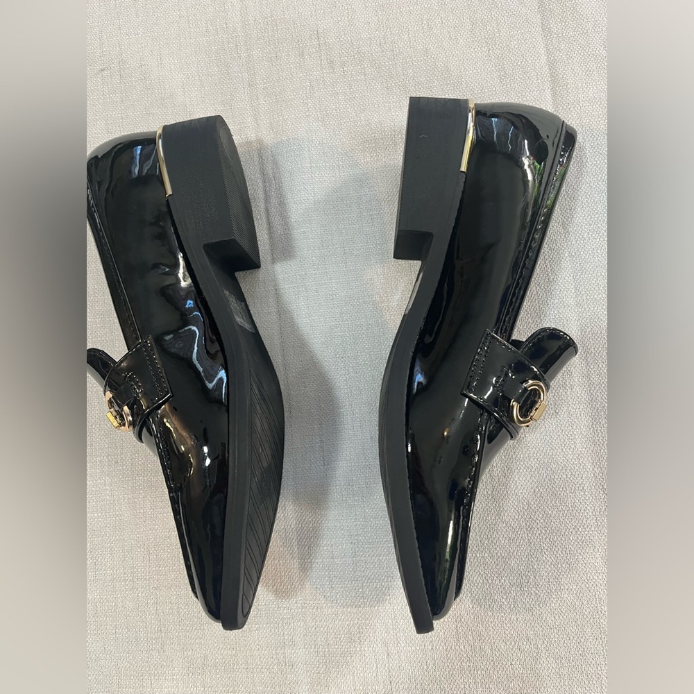 French Connection Taylor  VeganLeather Pointed Toe Loafers Shoes Preppy 6.5 - Picture 7 of 10